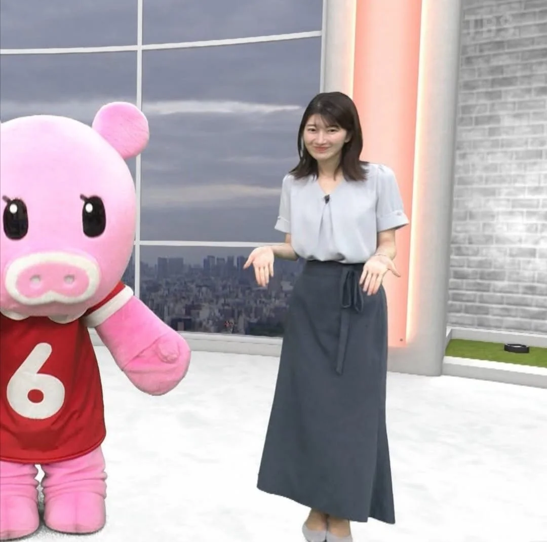 🔚Japanese　顔抜き　アナウンサー　吉村恵里子　ソフトエロ　一発やりたい image 15
