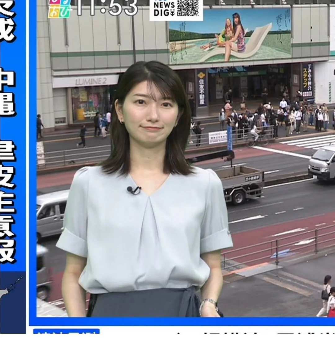 🔚Japanese　顔抜き　アナウンサー　吉村恵里子　ソフトエロ　一発やりたい image 17