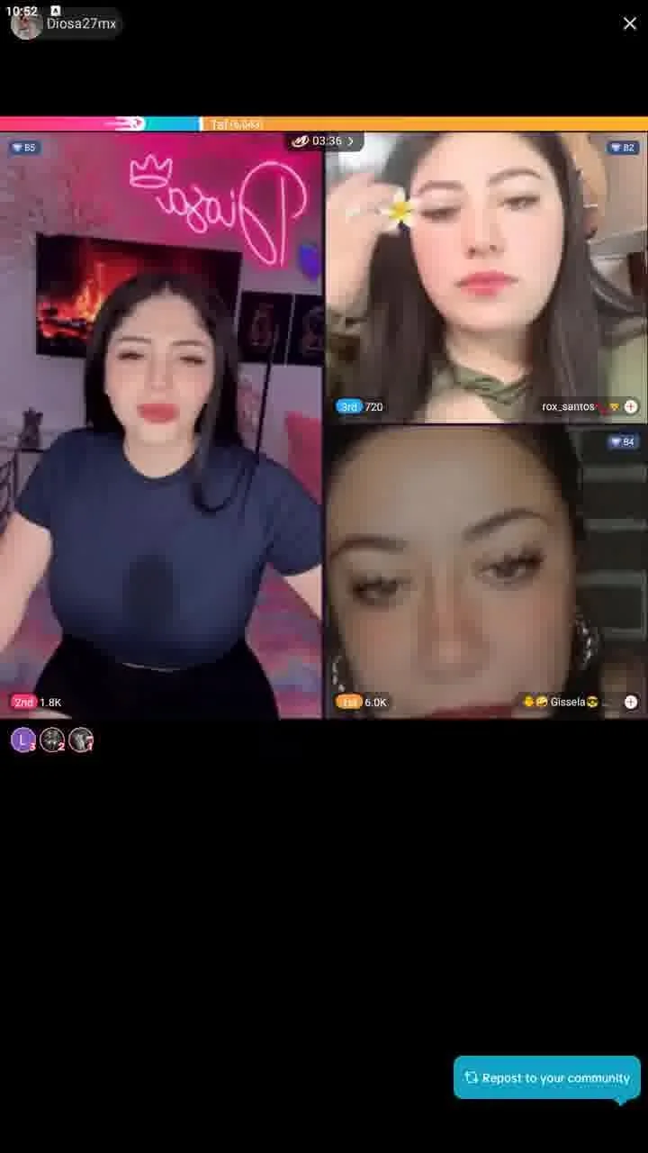 tiktok live latina trio ass tits toy sucking image 7