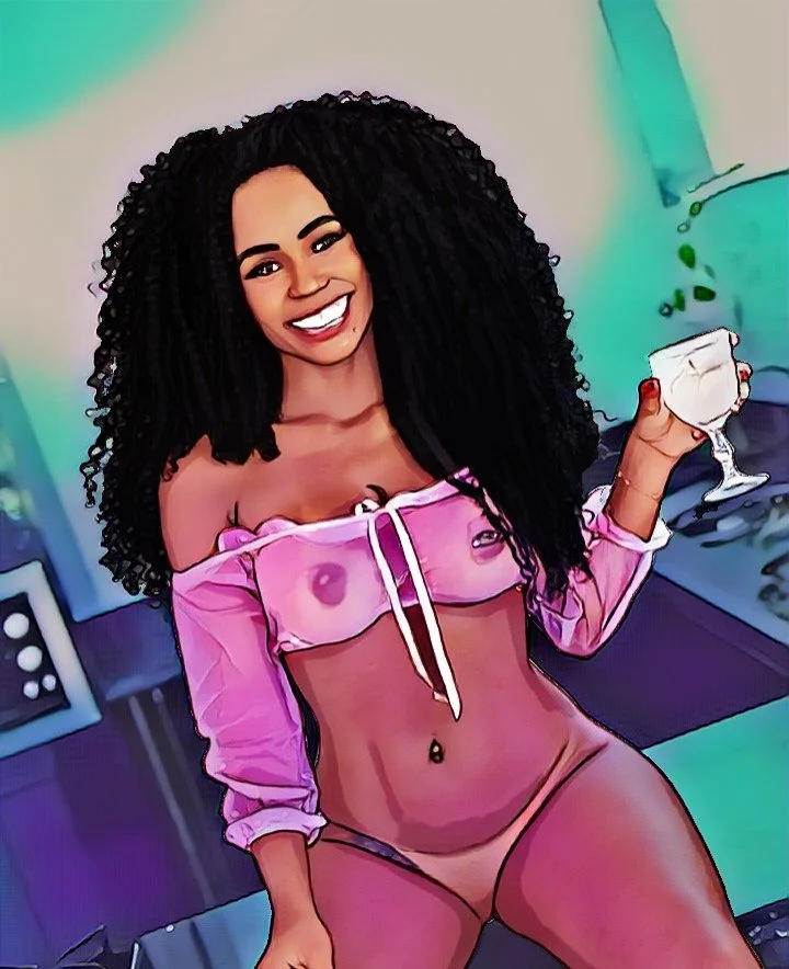 NEGRA MULATA MARAVILHOSA EM CARTOON image 4