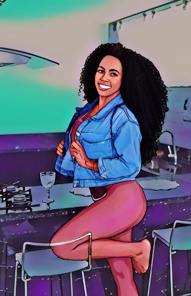NEGRA MULATA MARAVILHOSA EM CARTOON image 6