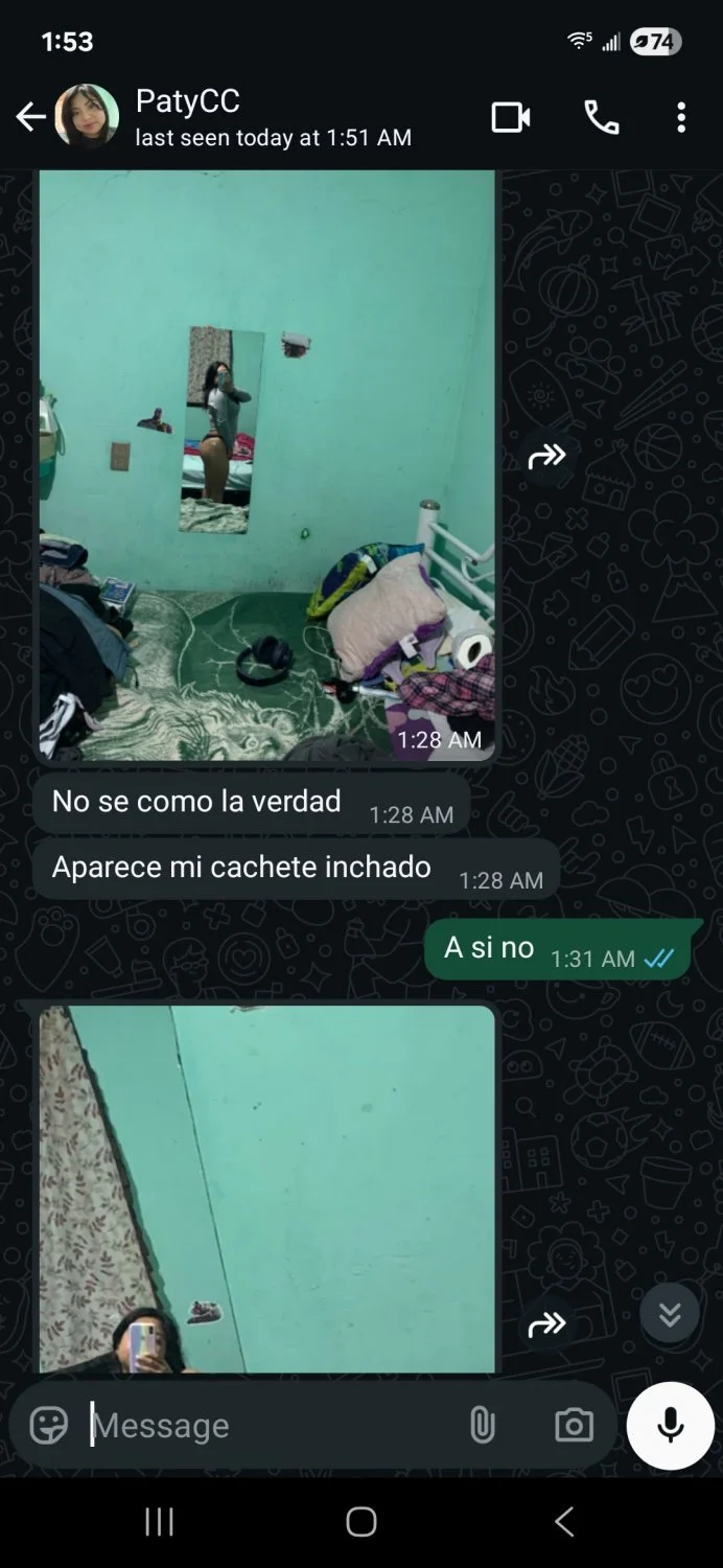 Aesta morrita le justa la verga le gusta mandar fotos a sus novios es mull cachonda image 10