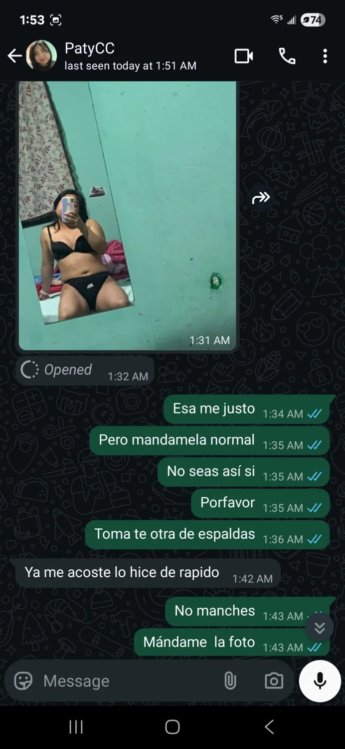 Aesta morrita le justa la verga le gusta mandar fotos a sus novios es mull cachonda image 12