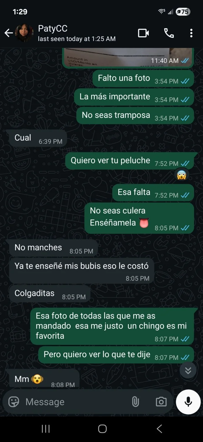 Aesta morrita le justa la verga le gusta mandar fotos a sus novios es mull cachonda image 2