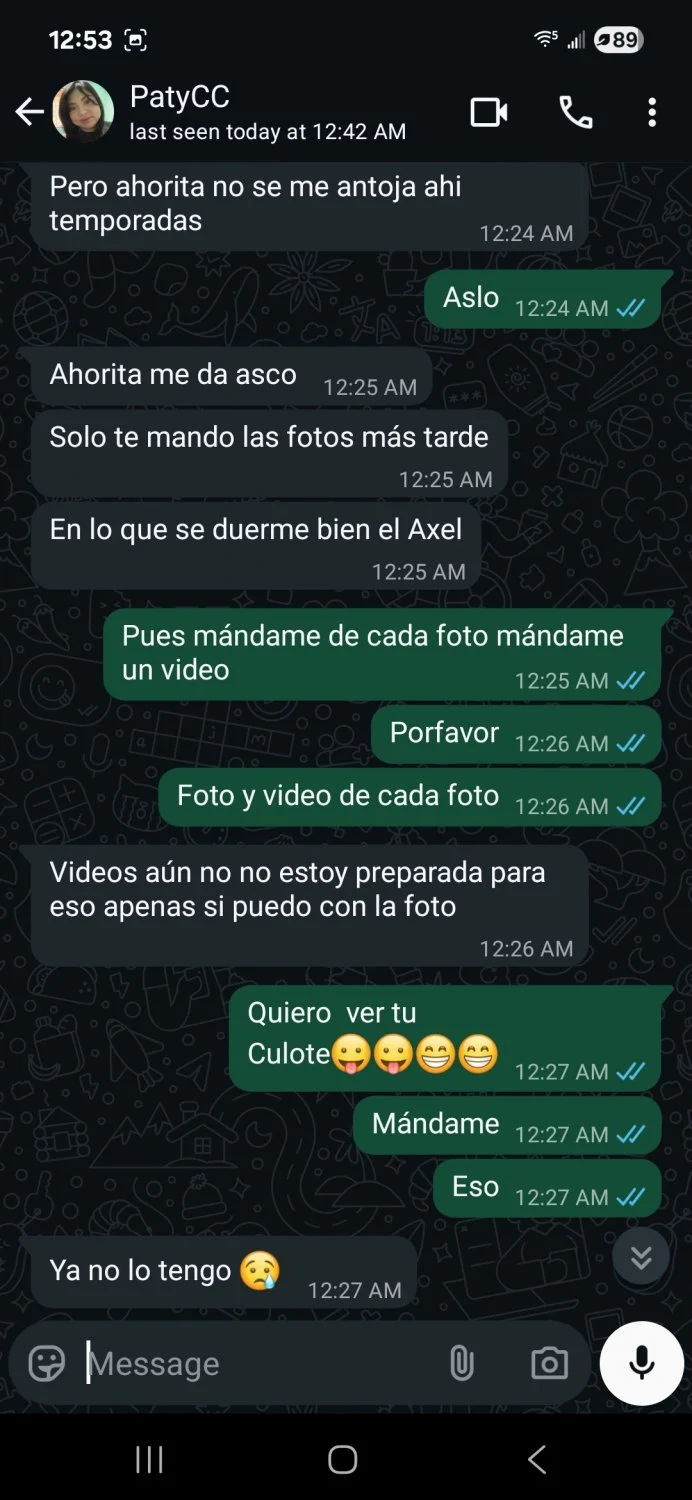 Aesta morrita le justa la verga le gusta mandar fotos a sus novios es mull cachonda image 8