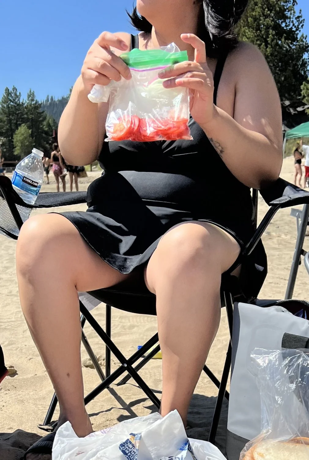 More of my Latina sister 😈 trying to make her into a webslut image 12