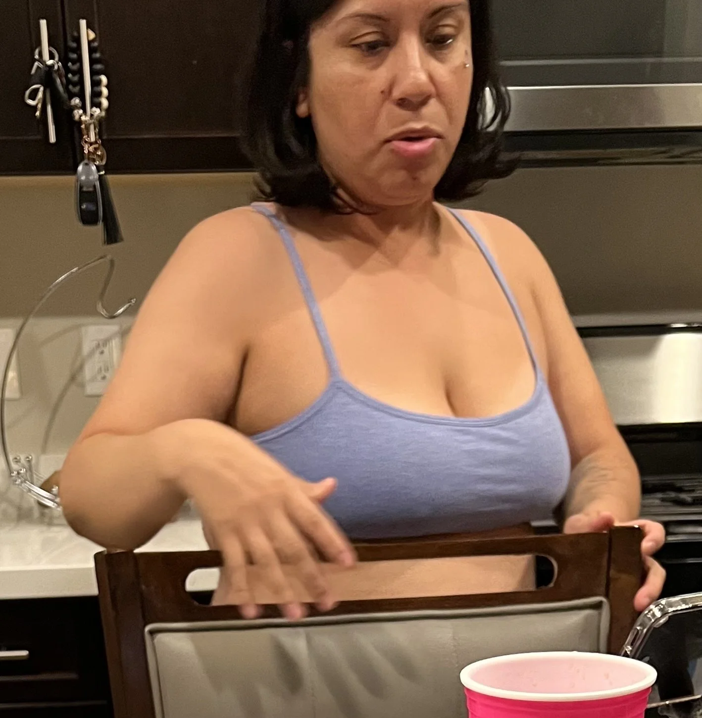 More of my Latina sister 😈 trying to make her into a webslut image 6