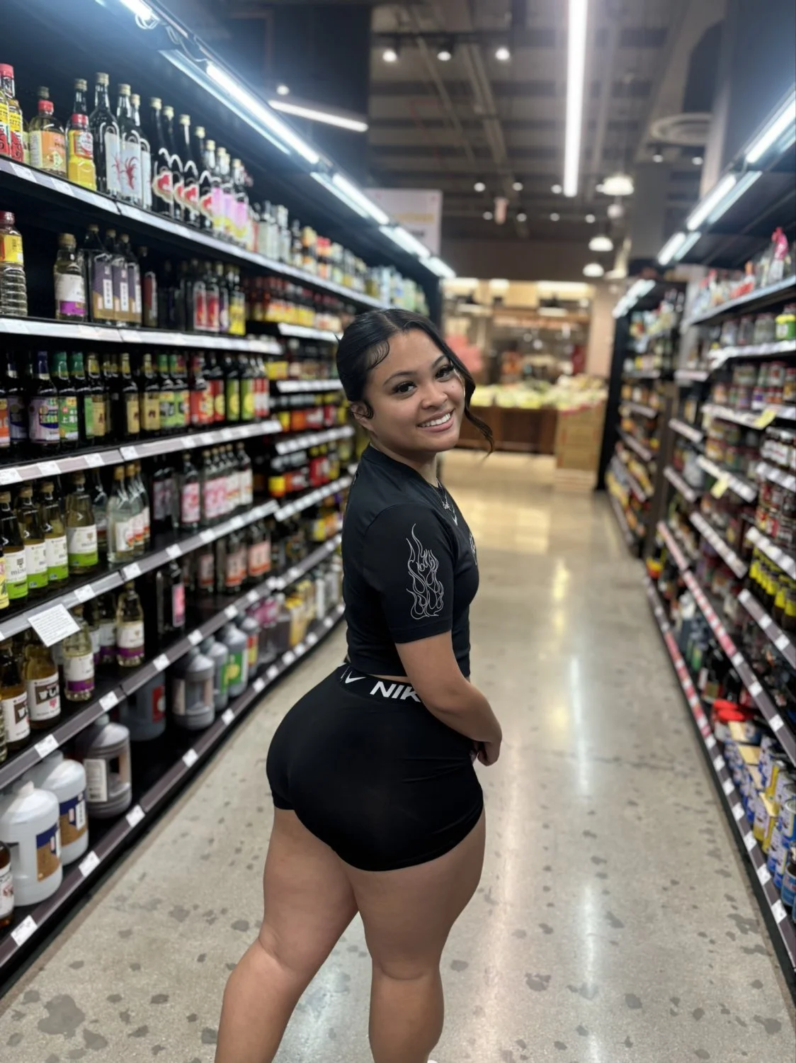 Asian Baddie sucking and throwing it back on Mexican dick image 15