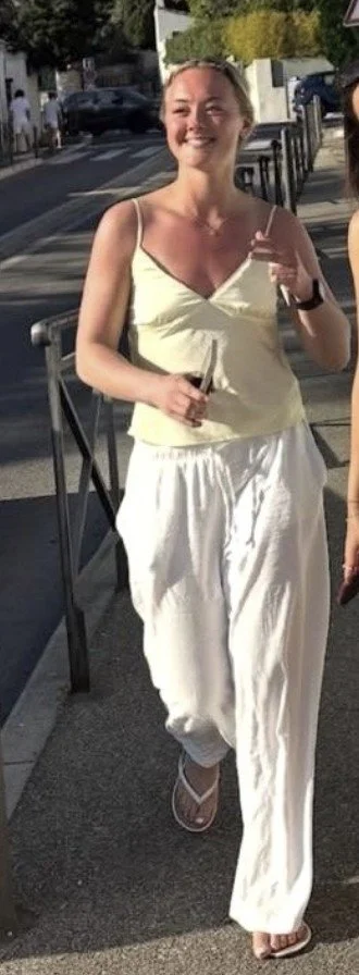 Cute blonde with killer body image 5