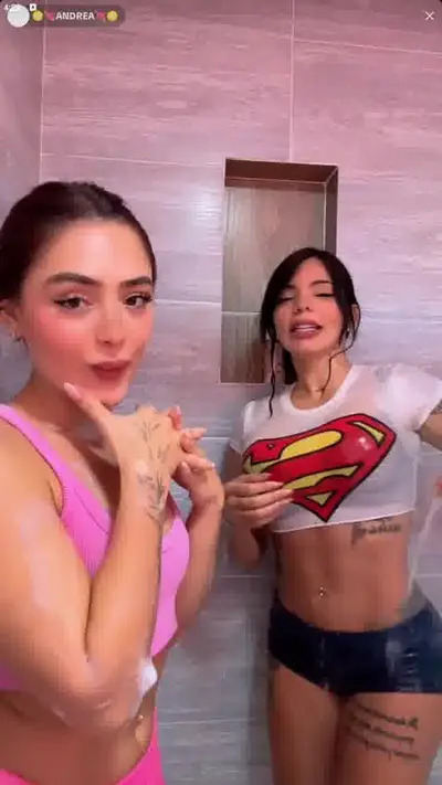 tiktok live 4ndr34 clothes shower cover image