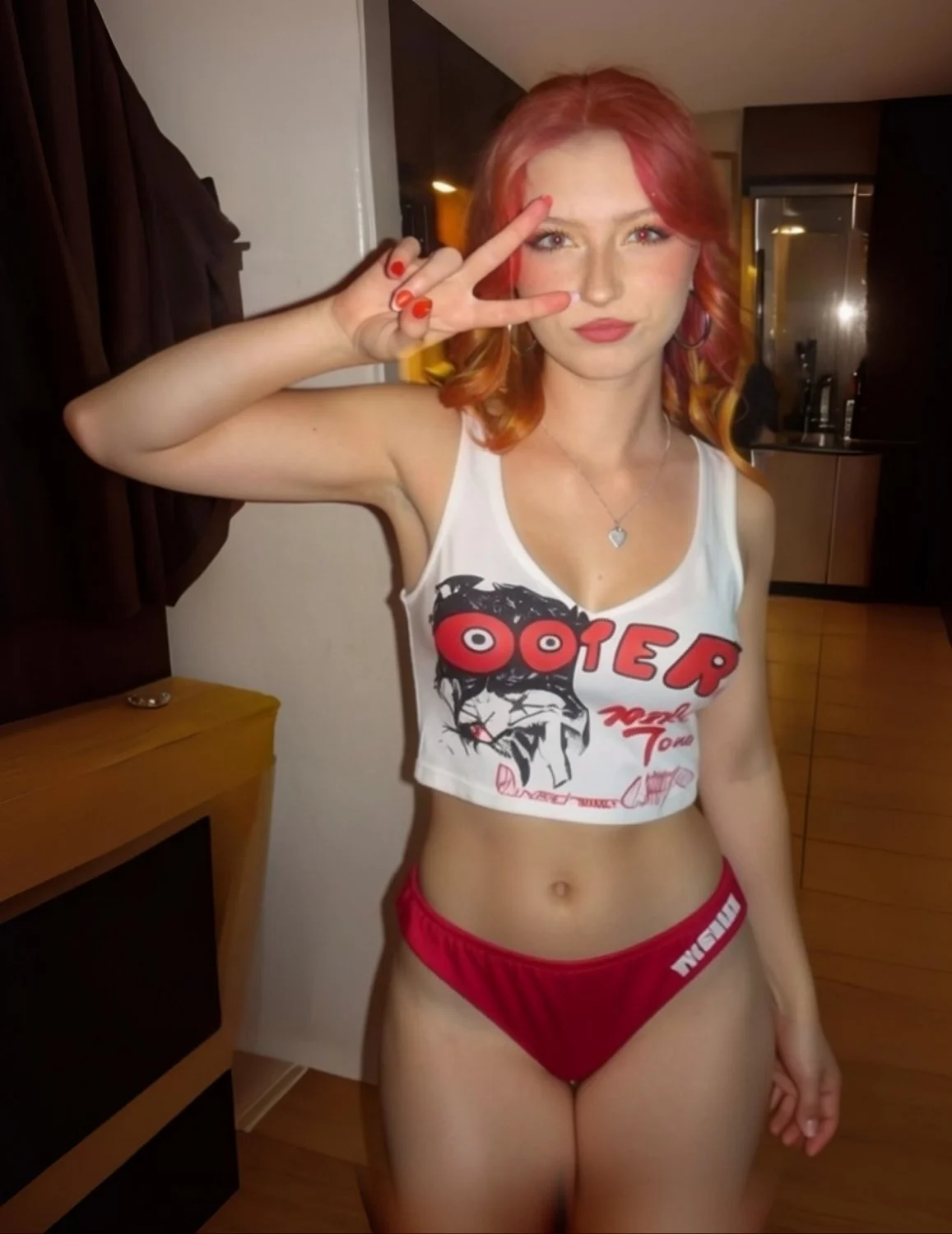 Irl Cay blonde alt whore image 9