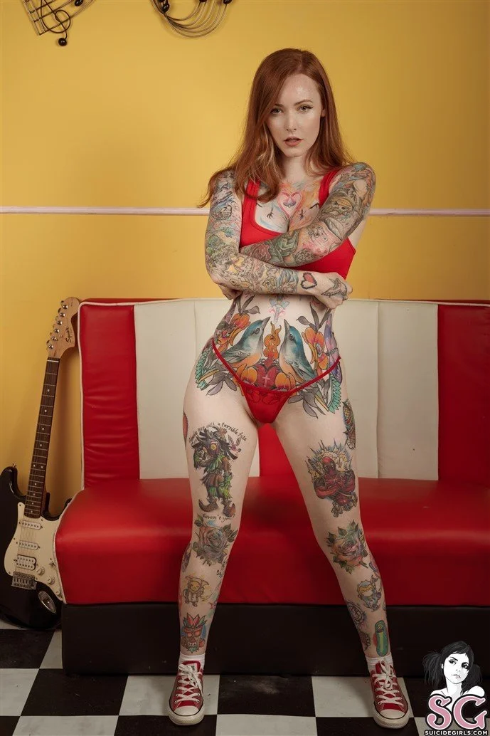 Mistyy Suicide-Retro red (Suicide Girls) image 27
