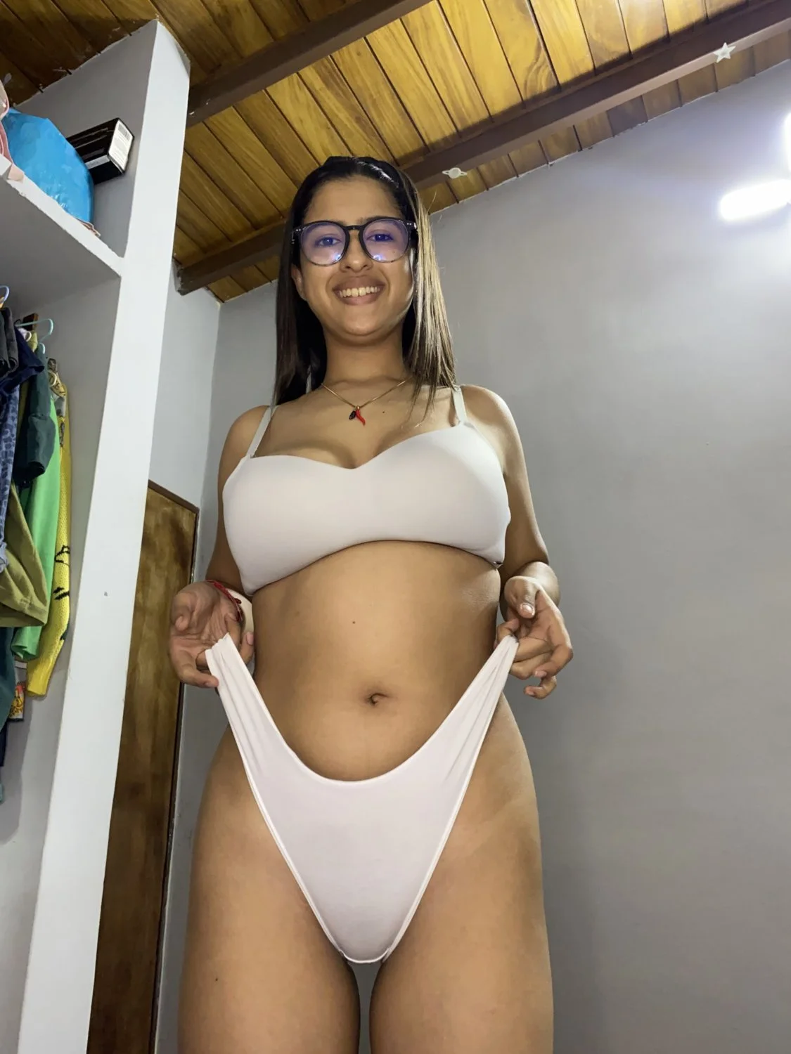 Busty Nerdy Desi image 5