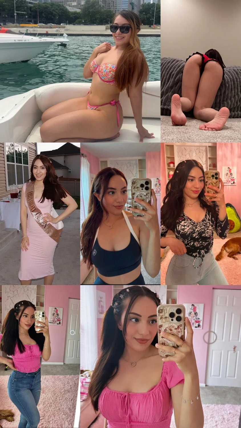 Beautiful Latina loves showing off that amazing natural ass main image