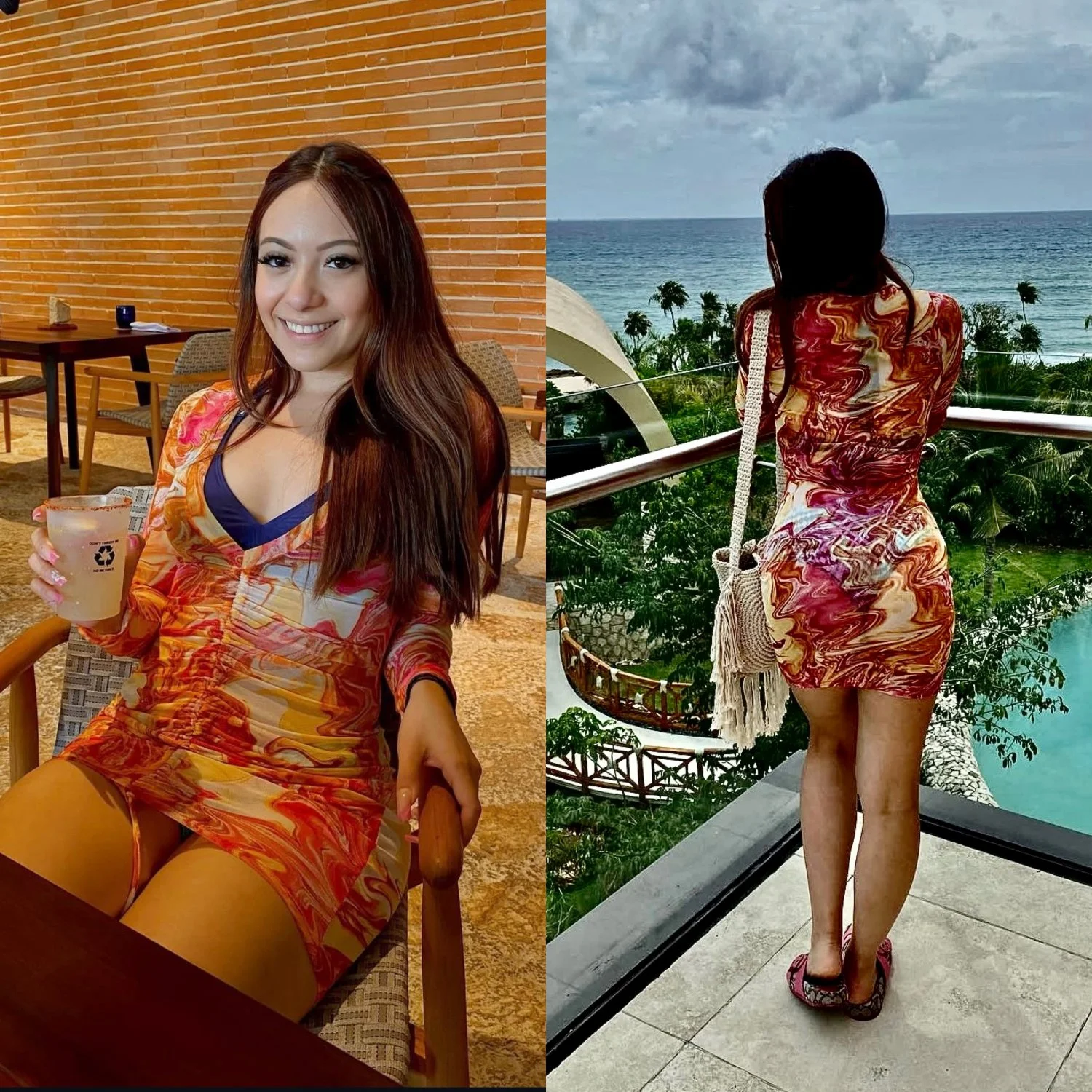 Beautiful Latina loves showing off that amazing natural ass image 10