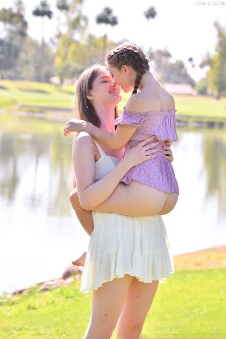 Which one would you fuck first, the tall one or the short one? In the ass or the pussy? image 18