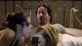 amateur threesome of Ana and Keanu Reeves image 8