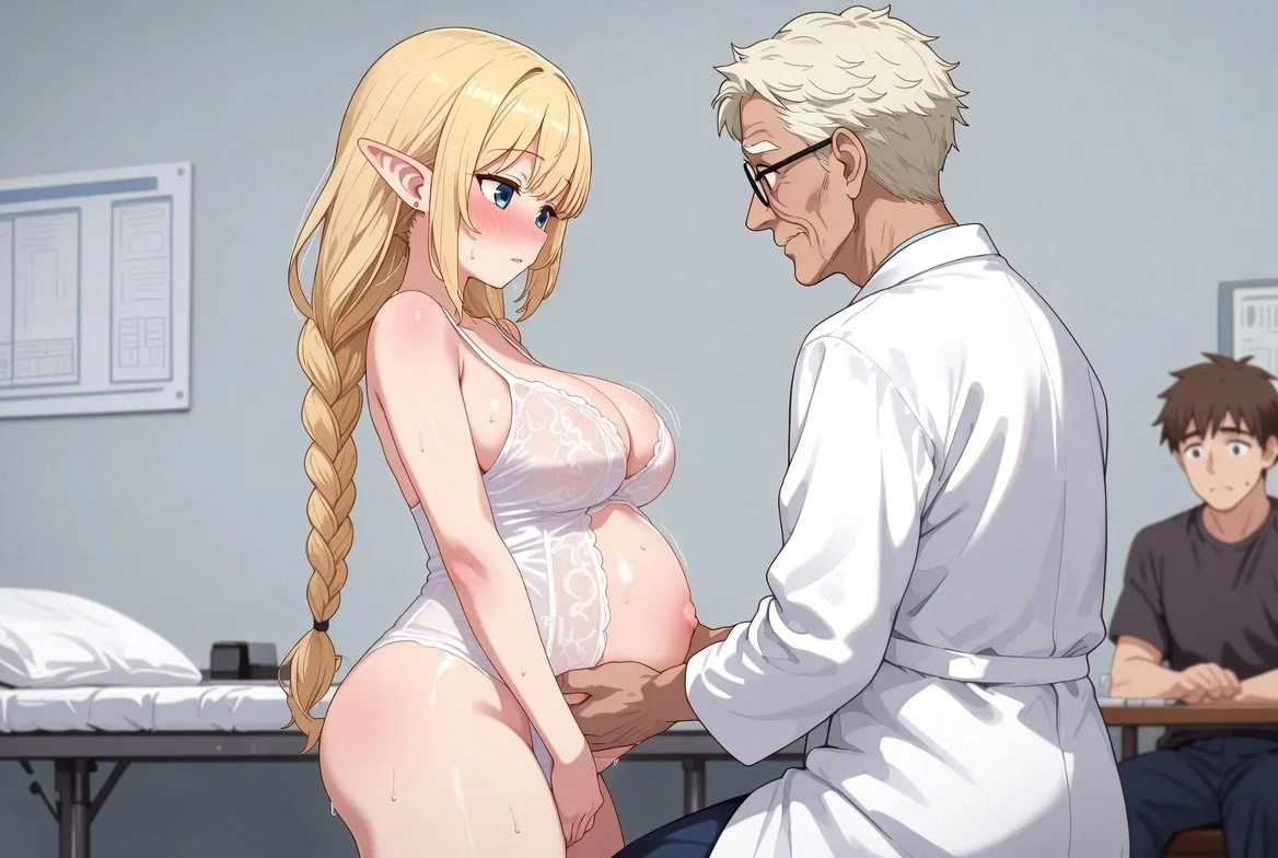 Hentai: Pregnant wife shared image 9