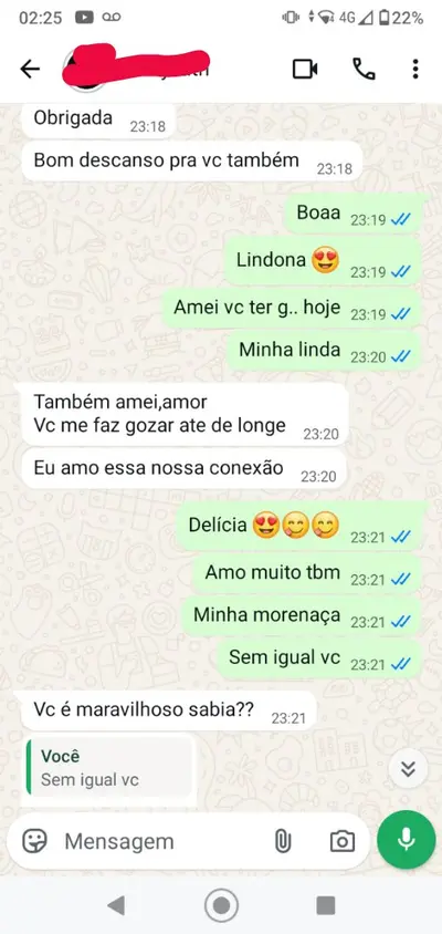 Safadinha gozou no zap, parte 2 cover image