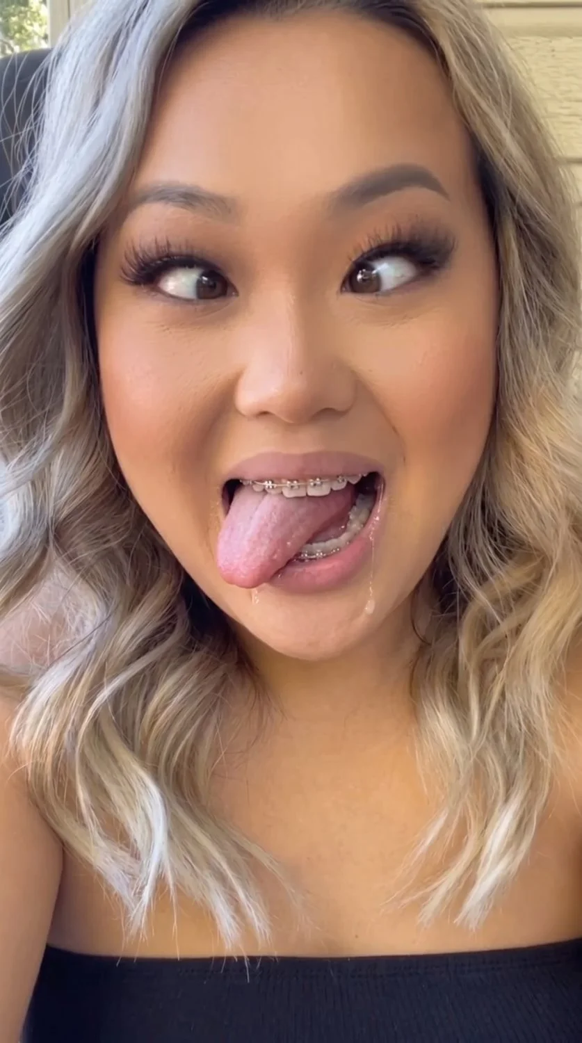 🤫 this little married asian hoe. NUTTED IN HER THROAT and dipped 🍆💦💦🤫 image 9