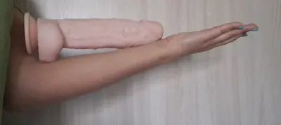 amateur housewife masturbating with dildo cover image