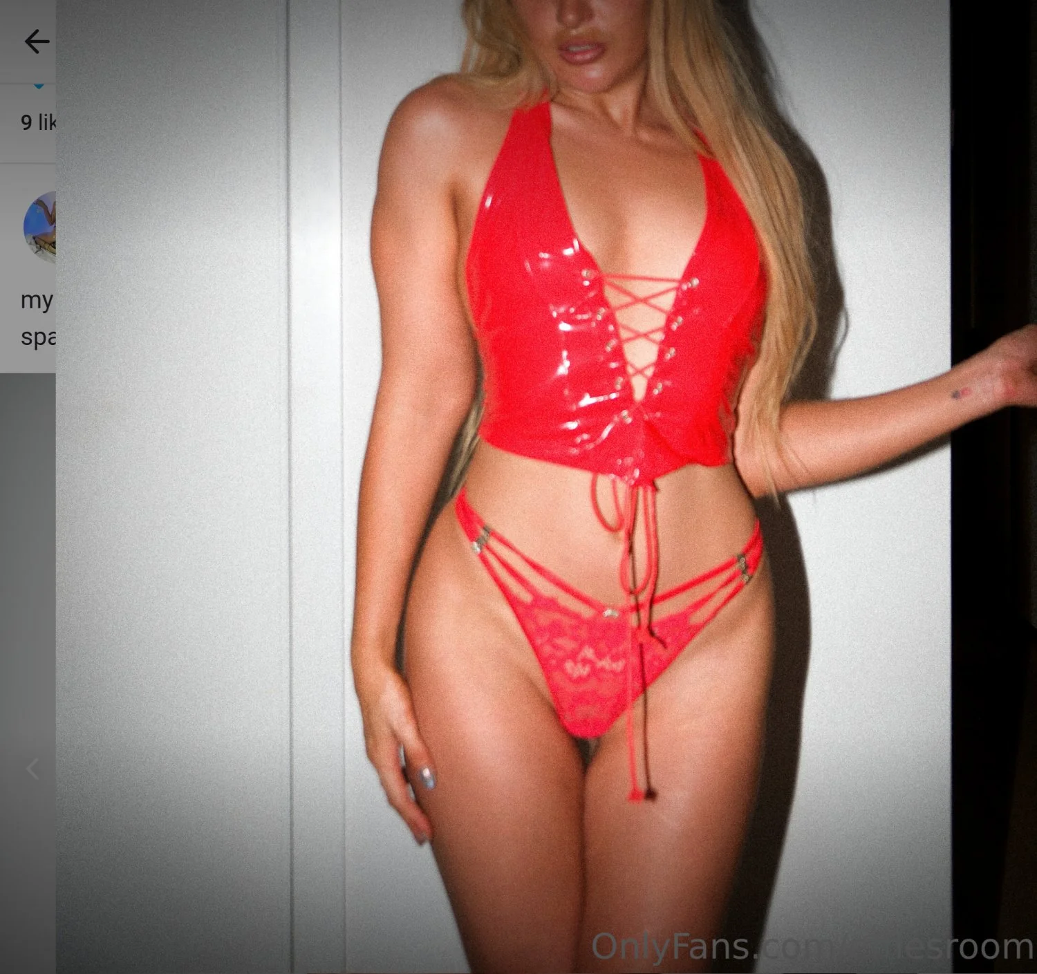 Blonde slut loves to tease image 15