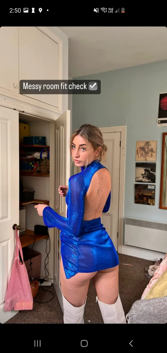 Blonde slut loves to tease image 9