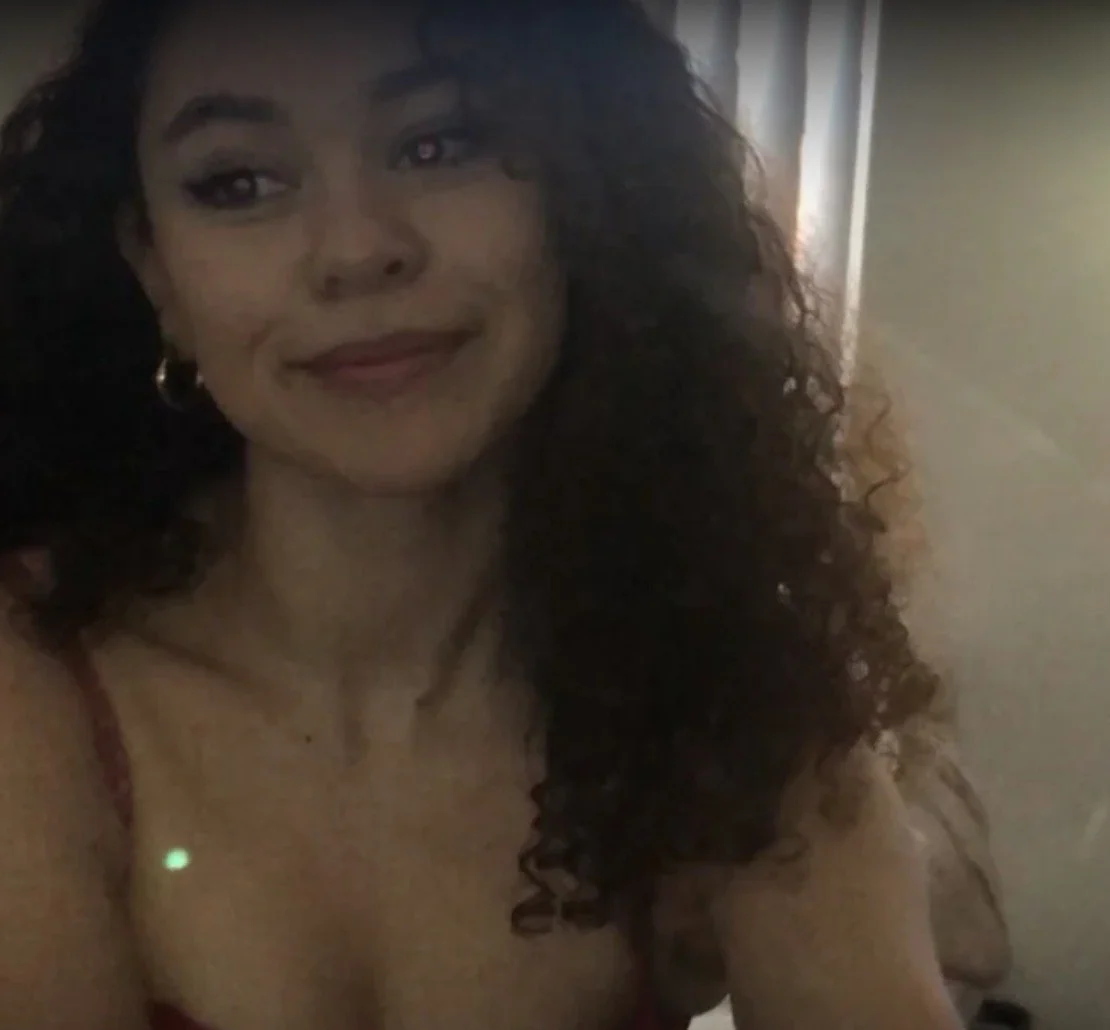 horny latina sexy moans on dildo image 3