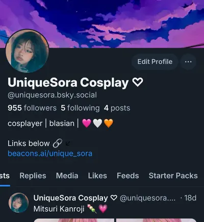 Un1qu3Sor@ With Cosplay cover image