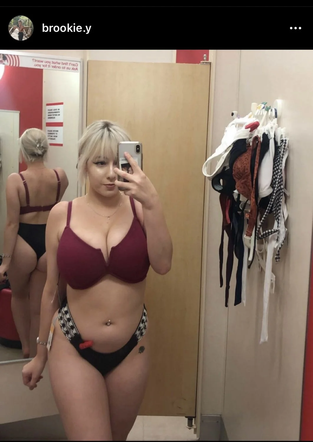 Insta model White girl big boobs leaked image 5