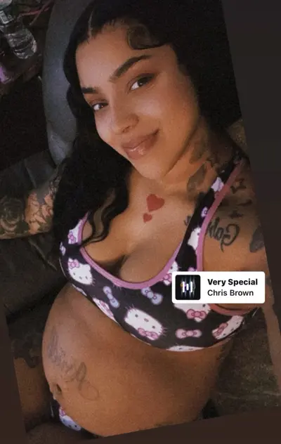 Sexy pregnant ebony cover image