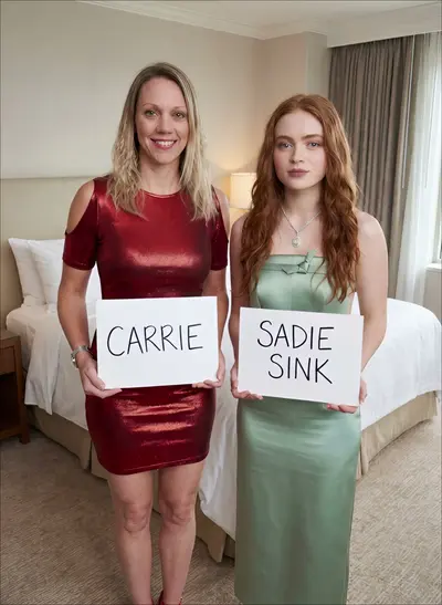 Carrie meets.. Sadie Sink cover image