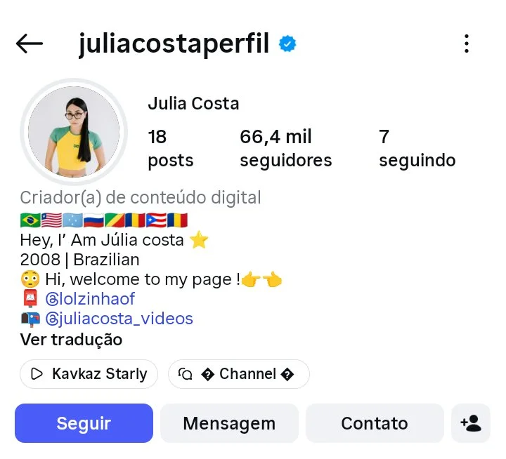 Julia puta novinha fez 18 agora main image
