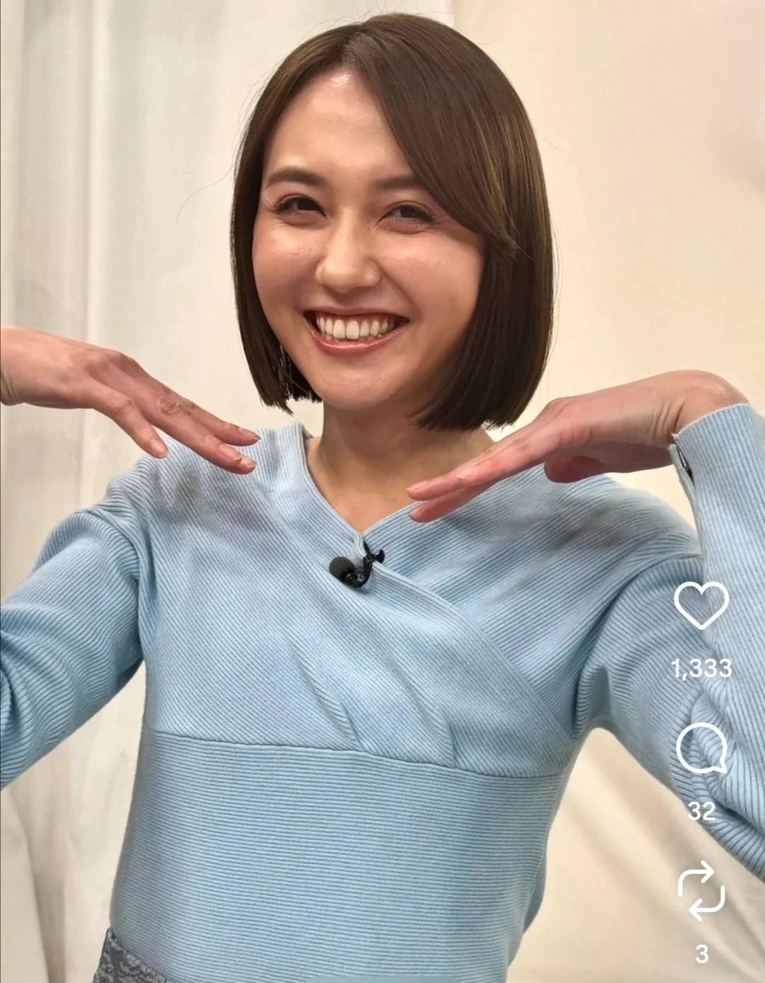 🔚Japanese　顔抜き　アナウンサー　山形純菜　ソフトエロ　一発やりたい image 14
