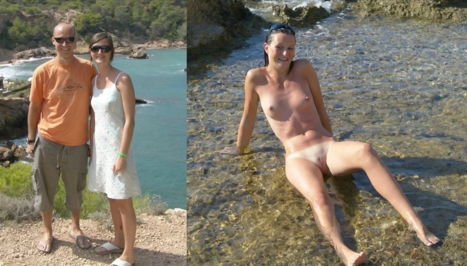 Dressed Undressed Amateur Wives image 17