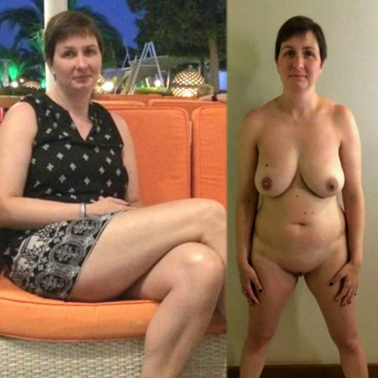 Dressed Undressed Amateur Wives image 3