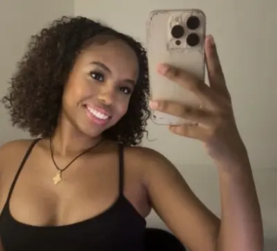 My big tittied irl really wants to be tribbed my a big cock! Dm to trib her! cover image