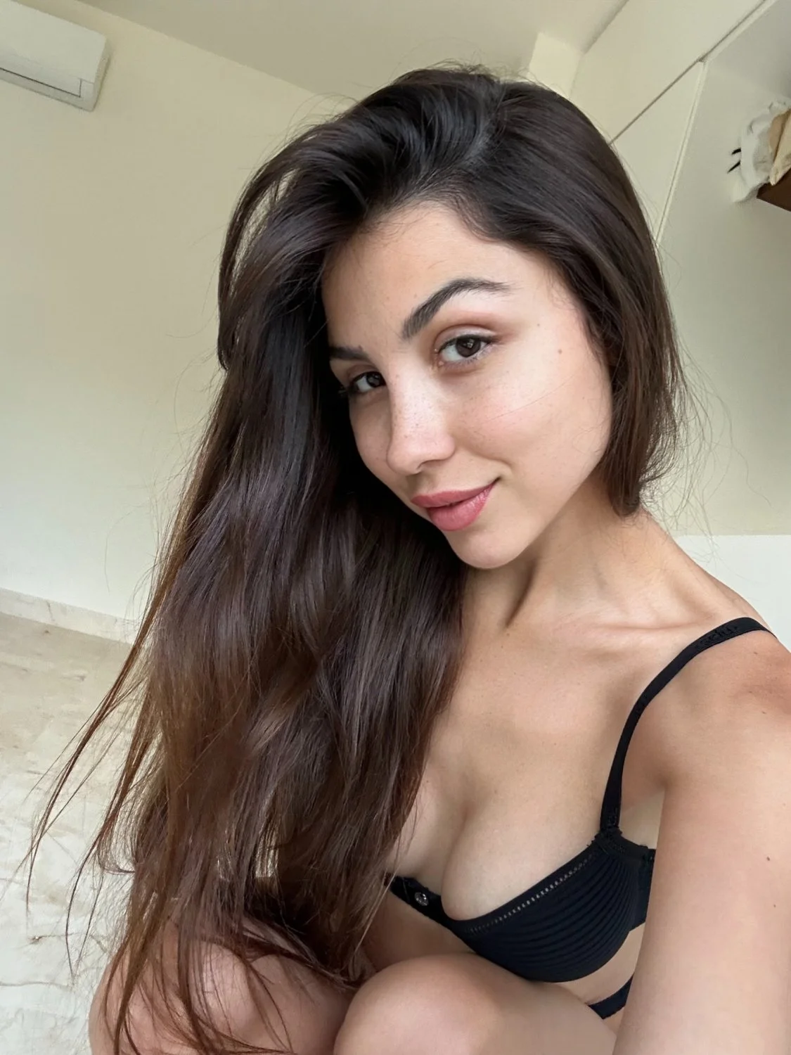 I like to sleep in a thong and for you to start touching me with your hard cock main image