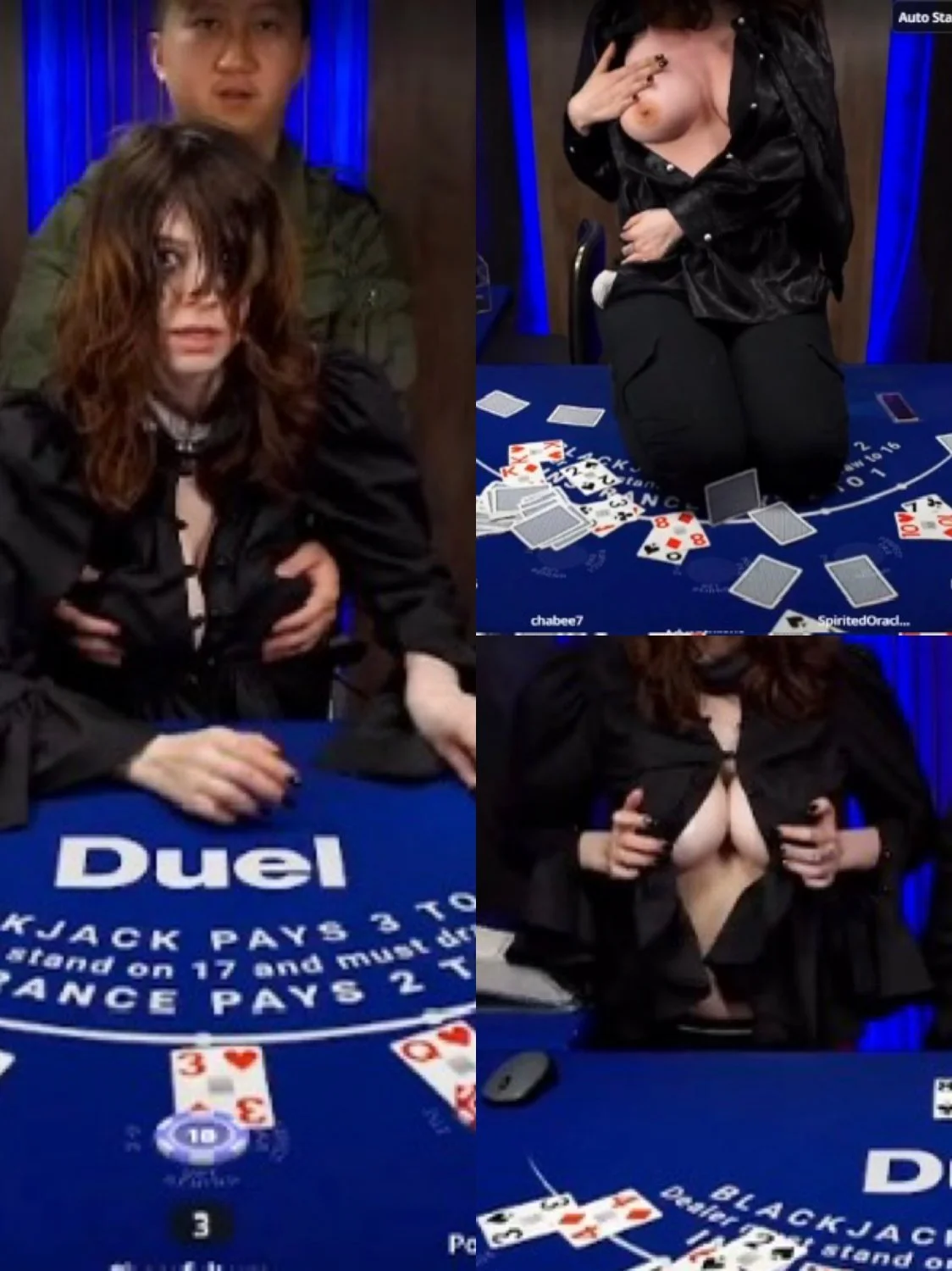 Duel blackjack casino dealer main image