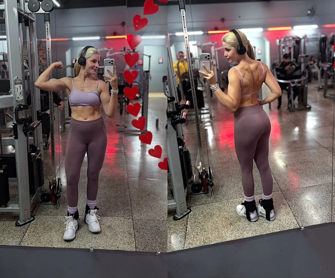 PARTE 2 Dentro sim ou não? Loira rata de academia image 18
