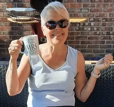 Naked Gilf Granny In Bedroom Make Up cover image