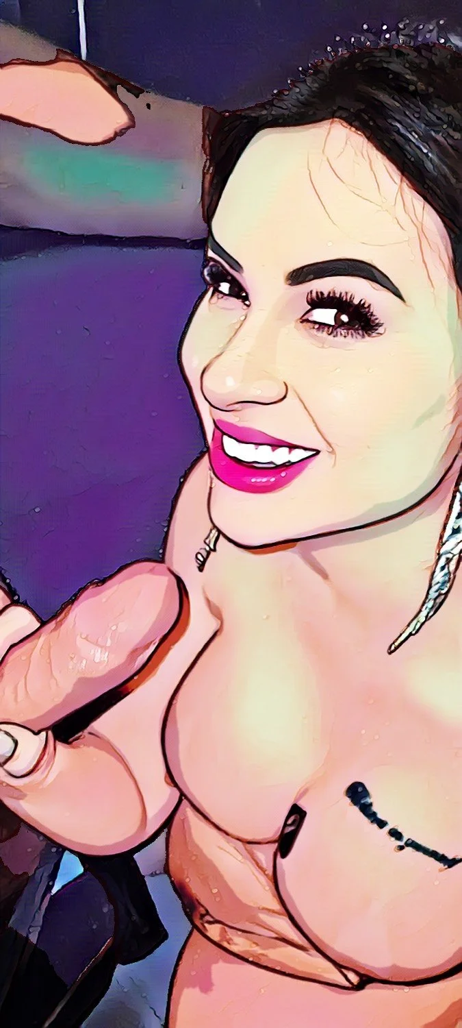 HOTWIFE EM CARTOON E REAL image 19