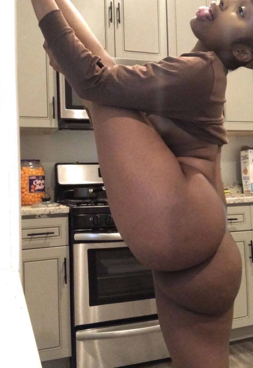 Black booty cheeks image 5