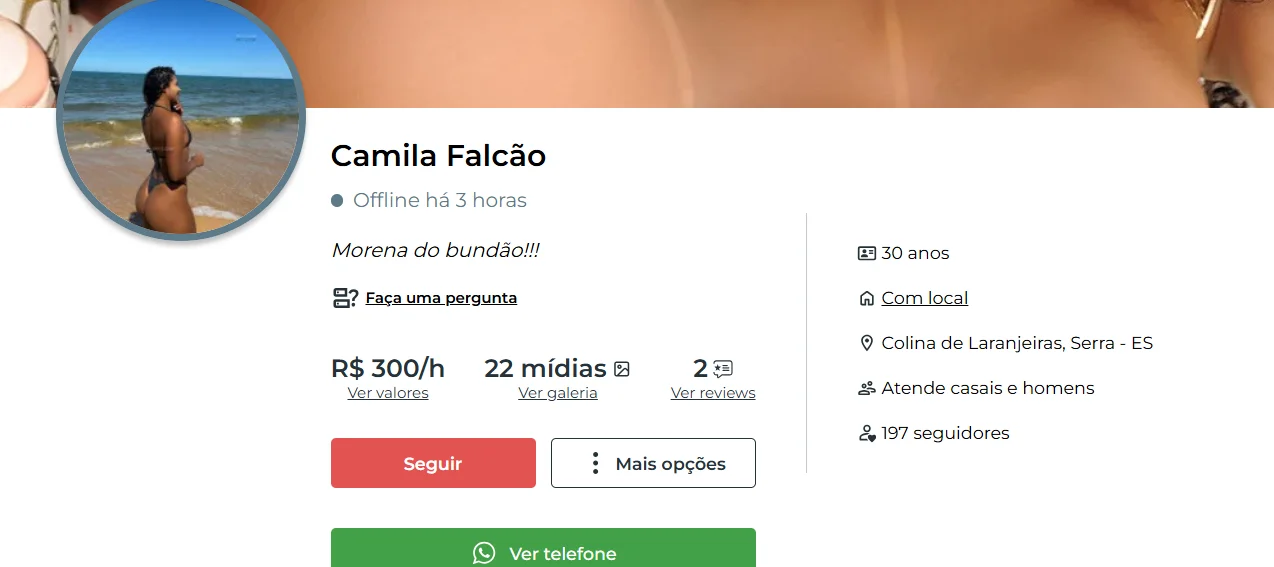 Fatal Model - Camila Falcão Serra/ES image 14