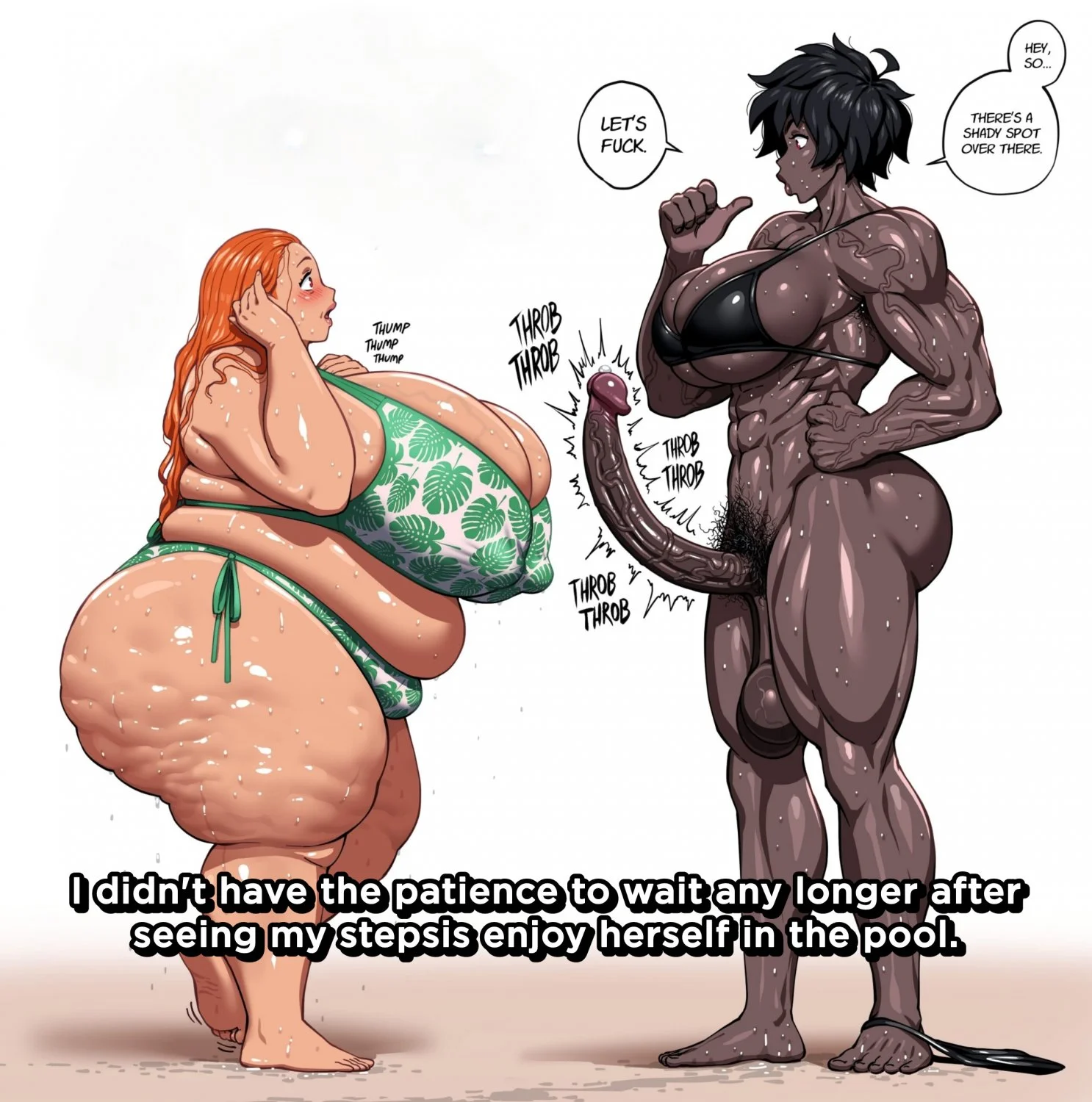Futanari Family Captions image 9