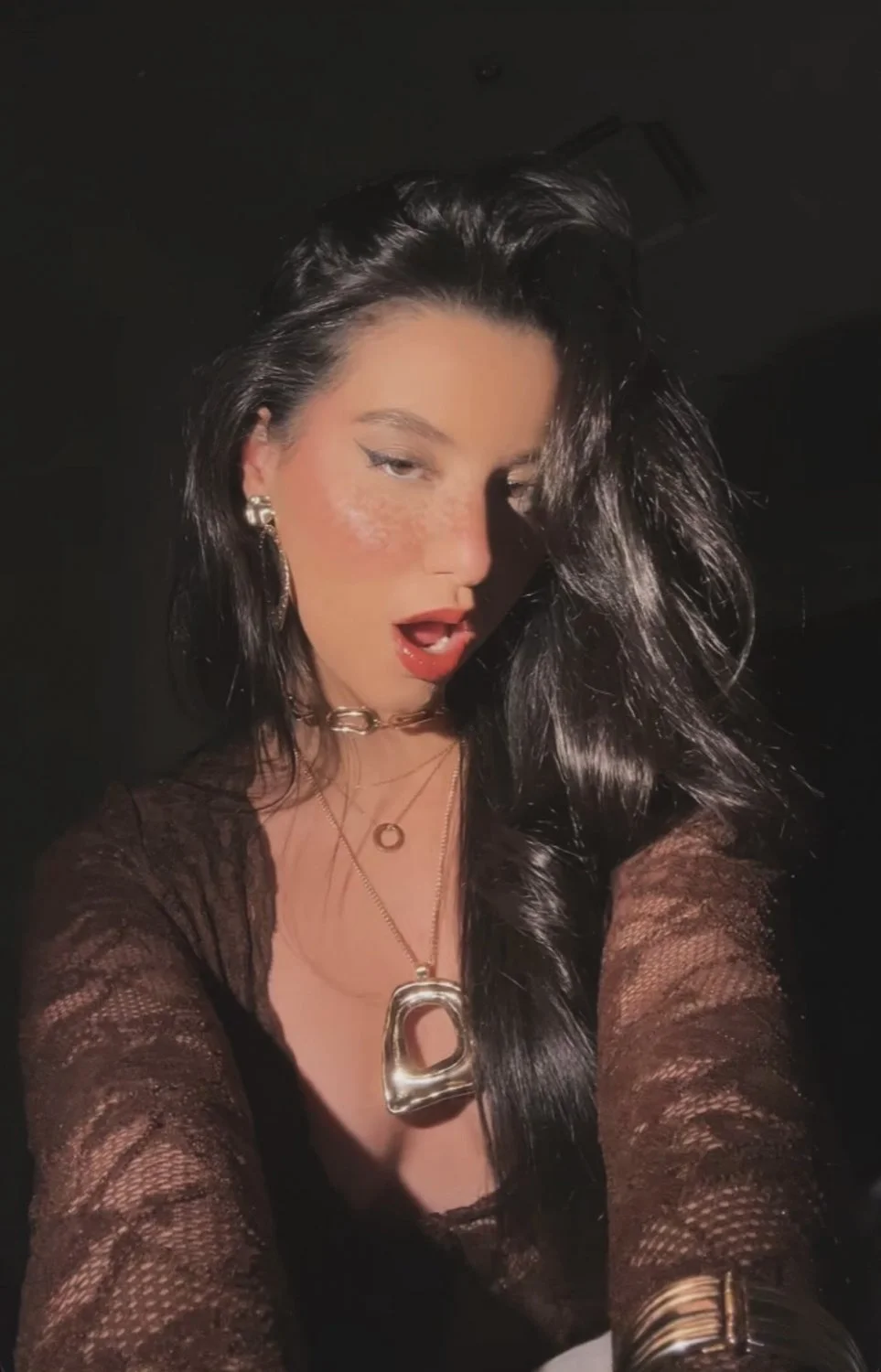 French Arabic sexy Tiktok slut naked thong bikini spy nude leak image 15