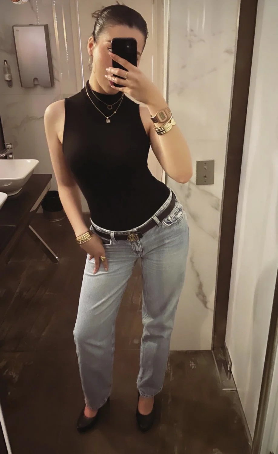 French Arabic sexy Tiktok slut naked thong bikini spy nude leak image 33