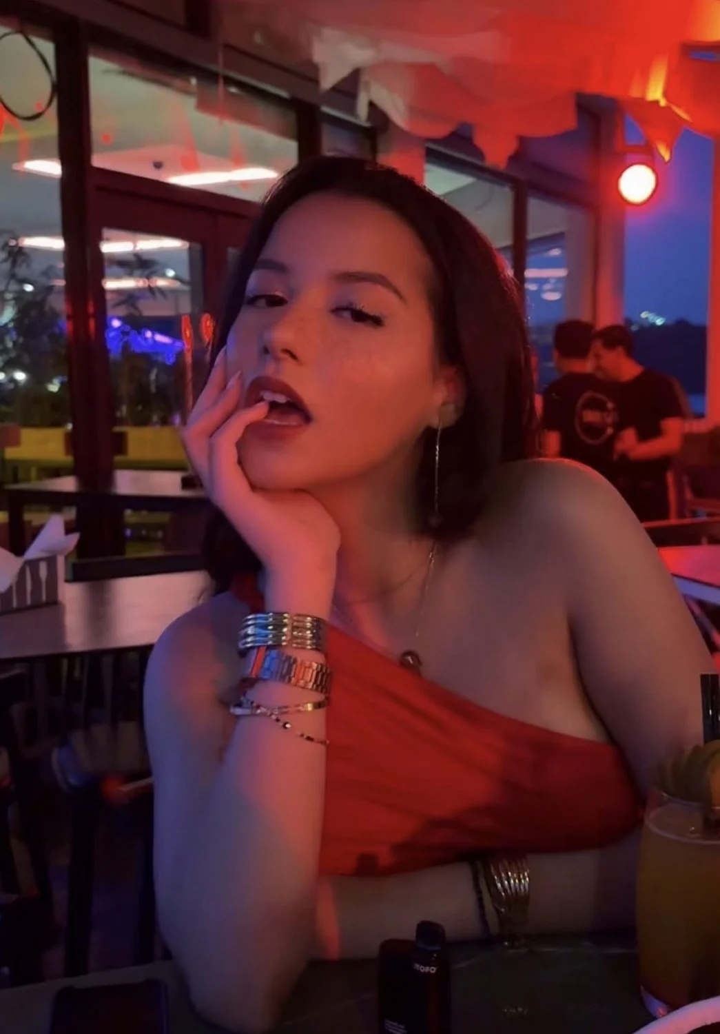 French Arabic sexy Tiktok slut naked thong bikini spy nude leak image 45