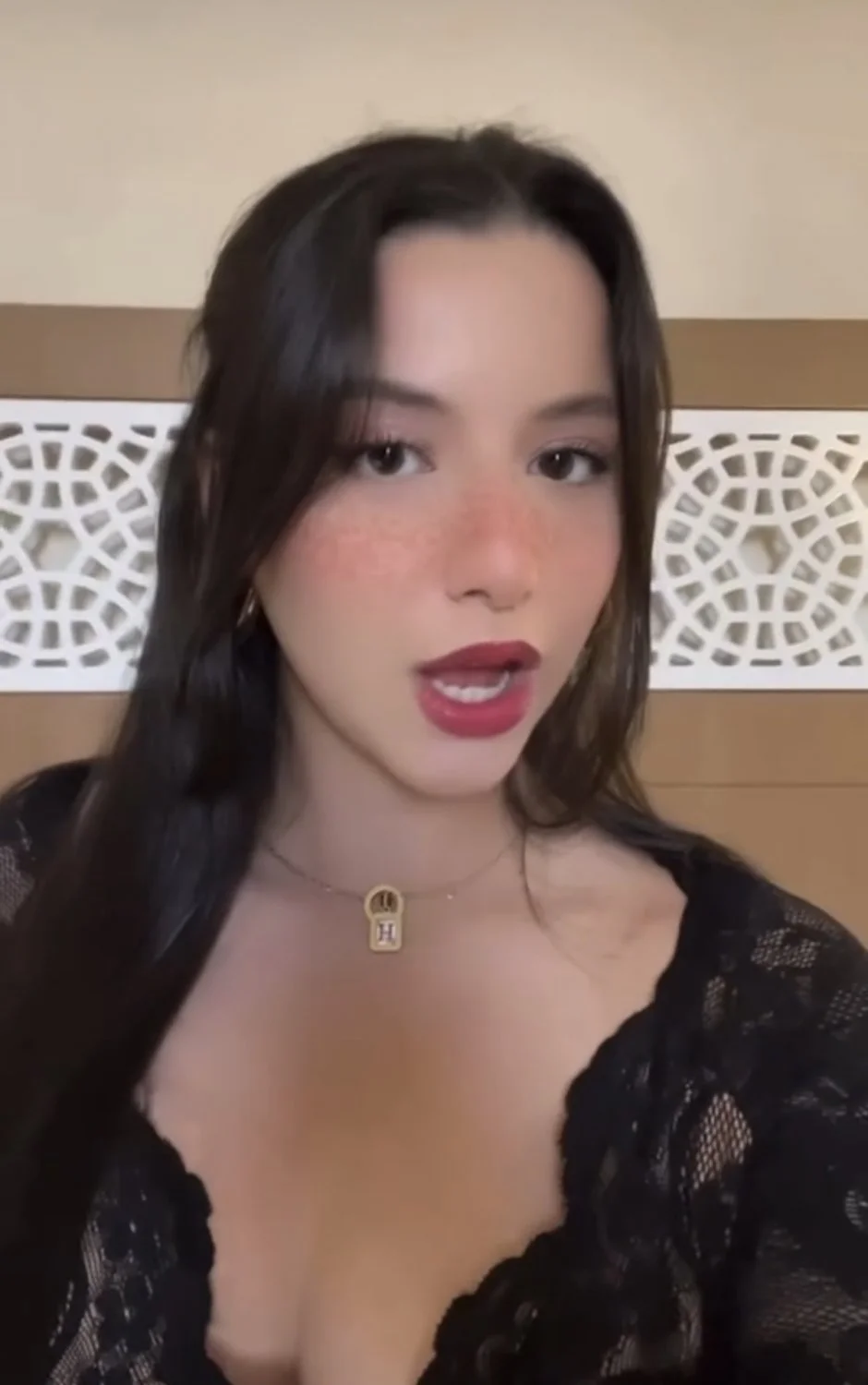 French Arabic sexy Tiktok slut naked thong bikini spy nude leak image 48