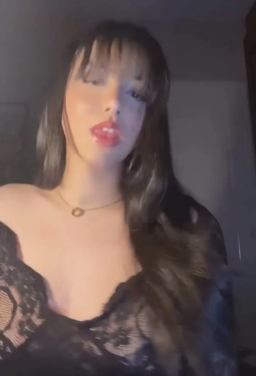 French Arabic sexy Tiktok slut naked thong bikini spy nude leak image 5